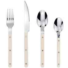 Load image into Gallery viewer, New Design ABS Handle Rivets Decoration Dinnerware 4 In 1 Set Stainless Steel Mirror Polish Handy Cutlery Utensils For Kitchen