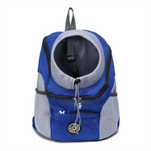 Load image into Gallery viewer, New Double Shoulder Portable Travel Backpack Outdoor Pet Dog Carrier Bag Pet Dog Front Bag Breathable Mesh Cat Shoulders Bag