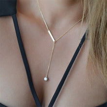 Load image into Gallery viewer, New European Lock Pendants Women Necklaces Exaggerated Gold Color Chain Neckalces Personality Collars for Female colar choker