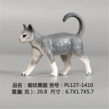 Load image into Gallery viewer, New Simulation Wild Animal Model Toys Set White Pet Cat Poultry Orange Cat Action Figure Cognition Educational Toy for Childrens