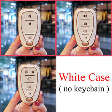 Load image into Gallery viewer, New TPU Car Key Case Cover For Chevrolet 2017-2019 Chevy Malibu Camaro Cruze Traverse Sonic Volt Bolt Equinox 3/4/5 Buttons Key