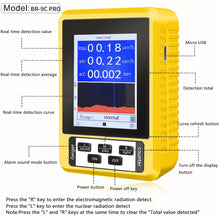 Load image into Gallery viewer, New XR-3 2-in-1 Handheld Portable Digital EMF Meter Electromagnetic Radiation Nuclear Radiation Detector Geiger Counter