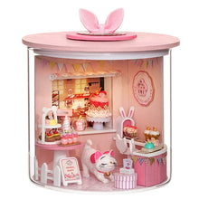 Load image into Gallery viewer, New Year Gift Diy Doll House With Furniture Wooden Dollhouse Accessories Miniatures Children For Toys Birthday Christmas Gifts