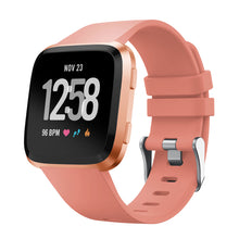 Load image into Gallery viewer, Fashion classic Replacement Sport Wristband accessories strap for Fitbit Versa smart watch bracelet Wrist Watchband S L Size