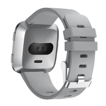Load image into Gallery viewer, Fashion classic Replacement Sport Wristband accessories strap for Fitbit Versa smart watch bracelet Wrist Watchband S L Size