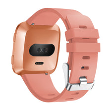 Load image into Gallery viewer, Fashion classic Replacement Sport Wristband accessories strap for Fitbit Versa smart watch bracelet Wrist Watchband S L Size