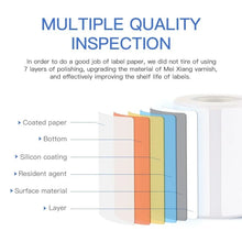 Load image into Gallery viewer, NiiMBOT B1 B21 B3S Cable Label Printing Sticker Network Cable Optical Fiber Tail Adhesive Network Switch Cable P Label Paper