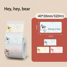 Load image into Gallery viewer, NiiMBOT B21 B3S B1 Round Label Printing Sticker Self-adhesive Thermal Waterproof Digital Number Cake Sealing Sticker Paper