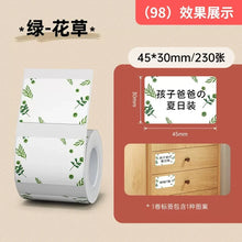 Load image into Gallery viewer, NiiMBOT B21 B3S B1 Round Label Printing Sticker Self-adhesive Thermal Waterproof Digital Number Cake Sealing Sticker Paper