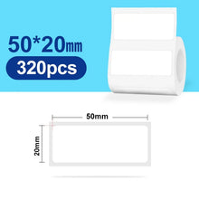 Load image into Gallery viewer, NiiMBOT B21 B3S B1 Round Label Printing Sticker Self-adhesive Thermal Waterproof Digital Number Cake Sealing Sticker Paper