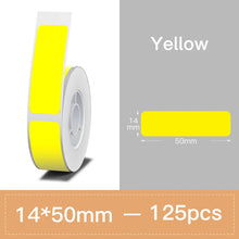 Load image into Gallery viewer, Niimbot B18 PET Label Paper Keep 8-10 Years Scratch-Resistant Tape Sticker And Colorful Carbon Ribbon For Portable Label Printer