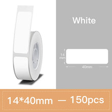 Load image into Gallery viewer, Niimbot B18 PET Label Paper Keep 8-10 Years Scratch-Resistant Tape Sticker And Colorful Carbon Ribbon For Portable Label Printer