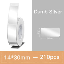 Load image into Gallery viewer, Niimbot B18 PET Label Paper Keep 8-10 Years Scratch-Resistant Tape Sticker And Colorful Carbon Ribbon For Portable Label Printer