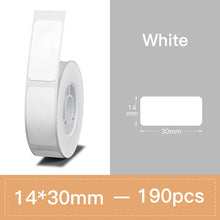 Load image into Gallery viewer, Niimbot B18 PET Label Paper Keep 8-10 Years Scratch-Resistant Tape Sticker And Colorful Carbon Ribbon For Portable Label Printer