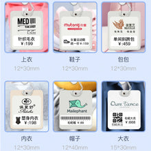 Load image into Gallery viewer, Niimbot D11 D101 D110 Printer Label Sticker Thermal Paper Wire Cable Sticker Labels Tape Paper for Niimbot Wireless Label Maker