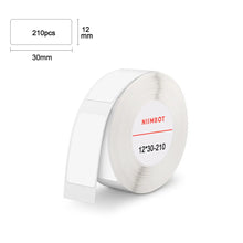 Load image into Gallery viewer, Niimbot D11 D101 D110 Printer Label Sticker Thermal Paper Wire Cable Sticker Labels Tape Paper for Niimbot Wireless Label Maker