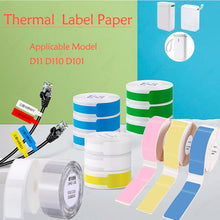 Load image into Gallery viewer, Niimbot D11 D110 D101 Mini Label printer paper Printing Label Waterproof Anti-Oil Price Tape Scratch-Resistant Label Sticker