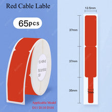 Load image into Gallery viewer, Niimbot D11 D110 D101 Mini Label printer paper Printing Label Waterproof Anti-Oil Price Tape Scratch-Resistant Label Sticker