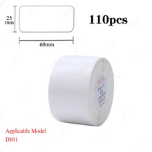 Load image into Gallery viewer, Niimbot D11 D110 D101 Mini Label printer paper Printing Label Waterproof Anti-Oil Price Tape Scratch-Resistant Label Sticker