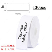 Load image into Gallery viewer, Niimbot D11 D110 D101 Mini Label printer paper Printing Label Waterproof Anti-Oil Price Tape Scratch-Resistant Label Sticker