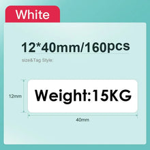 Load image into Gallery viewer, Niimbot D11 D110 D101 Mini Thermal Label Printer Paper Waterproof Anti-Oil Printing Label No Glue Scratch-Resistant Tape Sticker