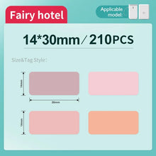 Load image into Gallery viewer, Niimbot D11 D110 D101 Mini Thermal Label Printer Paper Waterproof Anti-Oil Printing Label No Glue Scratch-Resistant Tape Sticker