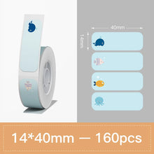 Load image into Gallery viewer, Niimbot D11 D110 D101 Mini Thermal Label Printer Paper Waterproof Anti-Oil Printing Label No Glue Scratch-Resistant Tape Sticker