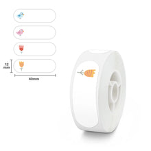 Load image into Gallery viewer, Niimbot D11 Thermal Printer D11 Label Paper D110 Sticker Paper self-adhesive Labels Waterproof D11 Cable Label D110 Typewriter