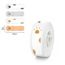 Load image into Gallery viewer, Niimbot D11 Thermal Printer D11 Label Paper D110 Sticker Paper self-adhesive Labels Waterproof D11 Cable Label D110 Typewriter
