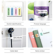Load image into Gallery viewer, Niimbot D11 Thermal Printer D11 Label Paper D110 Sticker Paper self-adhesive Labels Waterproof D11 Cable Label D110 Typewriter