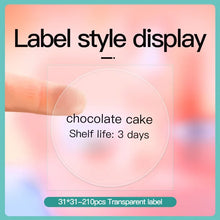 Load image into Gallery viewer, Niimbot Transparent Official Name Sticker Paper Rolls Multi-Purpose Clear Self-Adhesive Label for B21 B1 B203 Machine Printing