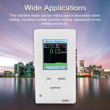 Load image into Gallery viewer, Nuclear Radiation Tester Electromagnetic Radiometer Radiation Dosimeter Geiger Counter Personals Dosimeter X-ray Beta Gamma