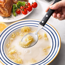 Load image into Gallery viewer, 3pcs/Set Western Food Knife, Fork and Spoon Pom Handle Steak Knife and Fork Western Tableware Combination Suit