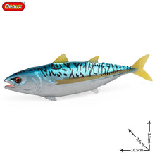 Load image into Gallery viewer, 3 Pcs/set Science and Education Marine Animal Model Solid Bluffin Tuna Tuna Children's Cognition Toy Decoration