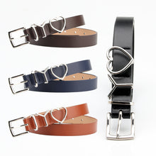 Load image into Gallery viewer, Fashion Trendy Fashion Joker Letter Iy Heart Buckle Decorative Suit Clothes Pant Belt