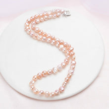 Load image into Gallery viewer, French Baroque Freshwater Pearl Necklace Elegance Retro Simple Necklace Clavicle Chain