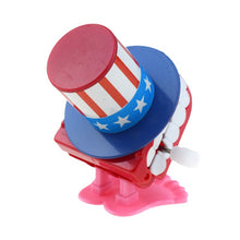 Load image into Gallery viewer, 1PCs Clockwork Winding Top Hat Jumping Teeth Winding Jumping Beauty Toy Halloween Christmas Gift