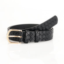 Load image into Gallery viewer, Belt Fashion Woven Pattern Pin Buckle Belt in Stock Whole All-Match Decorative Belt Jeans Strap