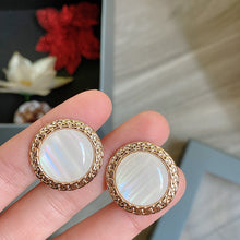 Load image into Gallery viewer, 5pcs/Set Clothing Accessories Pearlescent Brushed Metal Button Sweater Coat Button