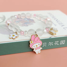 Load image into Gallery viewer, Summer Ice Crystal Cinnamoroll Babycinnamoroll Melody Bracelet Female Sweet off Single Simple Student Girlfriends Birthday Gift