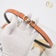 Load image into Gallery viewer, Women's Leather Thin Belt Korean-Style Simple Decorative Dress Pants Belt