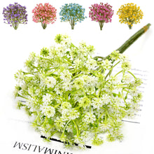 Load image into Gallery viewer, 6pcs/Set Starry Artificial Flower Simulation Bridal Bouquet Wedding Props Home Artificial Flower Arrangement Decorative Flowers