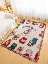 Load image into Gallery viewer, Boring Book Single Sofa Cover Sofa Cover Cloth Tablecloth Multifunctional Blanket