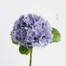 Load image into Gallery viewer, Artificial Flower Large Hydrangea Realistic Moist Feeling Hydrangea Artificial Wedding Flowers Decoration