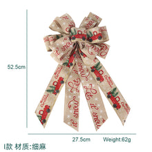 Load image into Gallery viewer, Christmas Holiday Decorations Bowknot Glitter Powder Christmas Tree Decoration