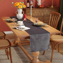 Load image into Gallery viewer, Velvet Table Runner Simple Solid Color Table Runner Wedding Party Dining Table Decorations Long Tablecloth