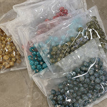 Load image into Gallery viewer, 5pcs/Set Sequin Series Resin Alloy Base Button Shirt Shirt Accessories Button