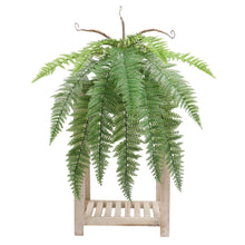 Load image into Gallery viewer, Artificial Fern Green Plant Simulation Persian Grass Plant Wall Engineering Landscaping Home Gardening Fake Grass