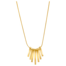 Load image into Gallery viewer, Fan-Shaped Tassel Pendant Necklace Clavicle Necklace