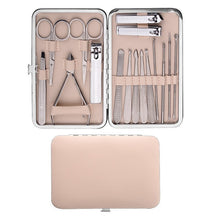 Load image into Gallery viewer, Nail Clippers Suit Manicure Set Nail Scissor Set Cuticle Nipper Nail Clippers